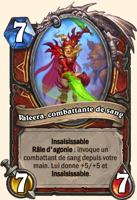 Valeera, combattante de sang - Hearthstone