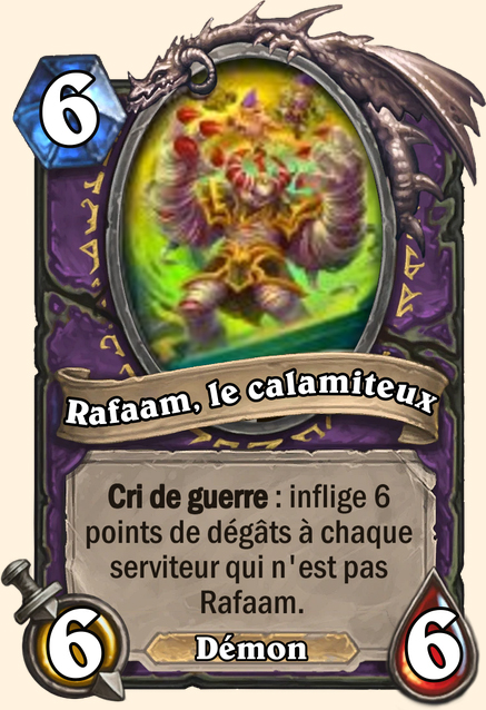 Rafaam le calamiteux - Hearthstone