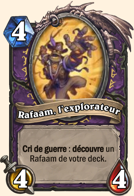 Rafaam l'explorateur - Hearthstone