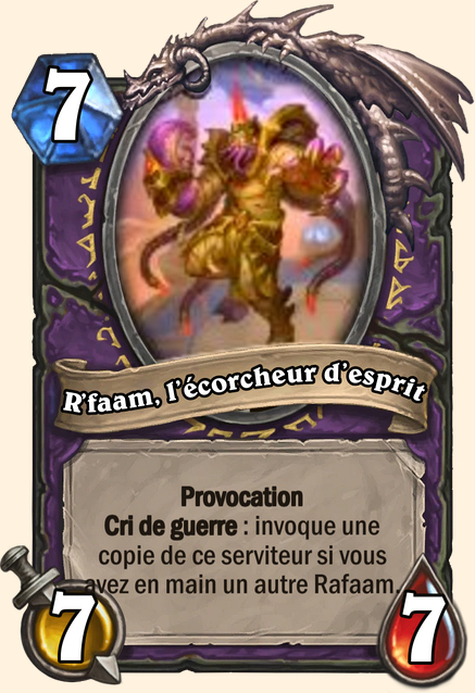 R'faam, l'écorcheur d'esprit - Hearthstone
