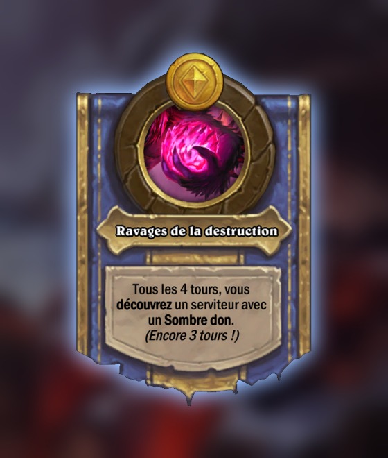 Ravages de la destruction, le pouvoir de Xavius, seigneur du Cauchemar - Hearthstone Battlegrounds