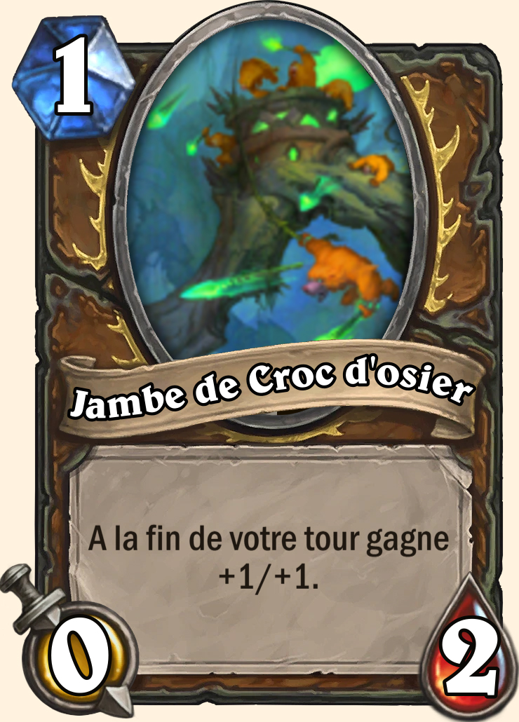 Jambe de Croc d'osier - Hearthstone