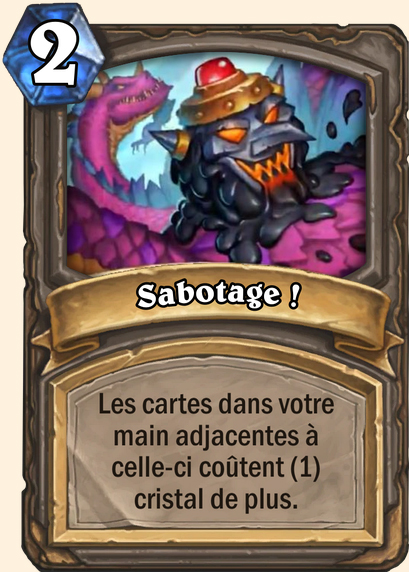 Sabotage ! - Hearthstone