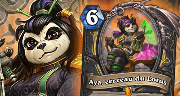 aya, cerveau du lotus : carte legendaire pour le voleur