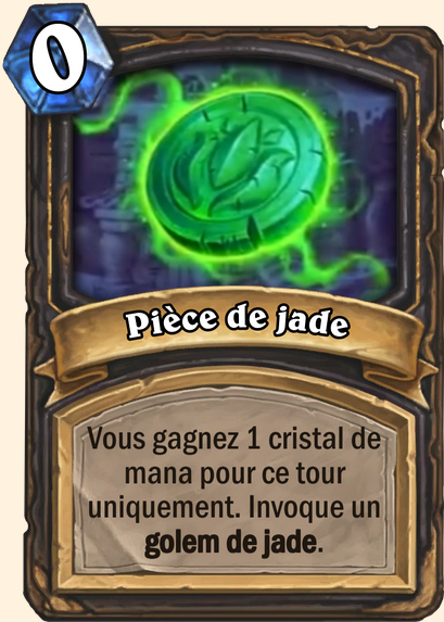 Pièce de jade - Hearthstone