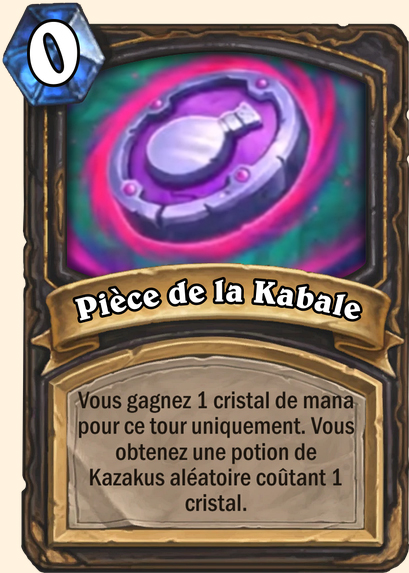 Pièce de la Kabale - Hearthstone