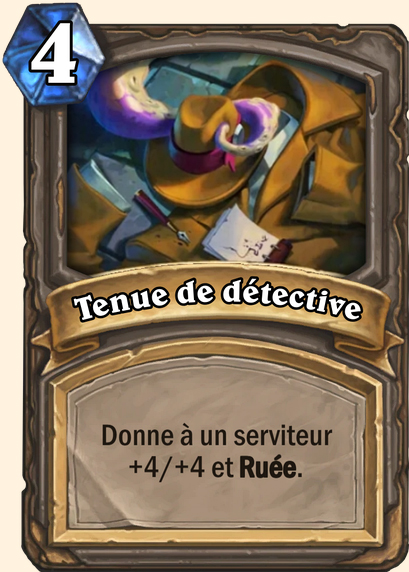 Tenue de détective - Hearthstone