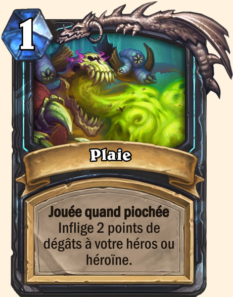 Plaie - Hearthstone