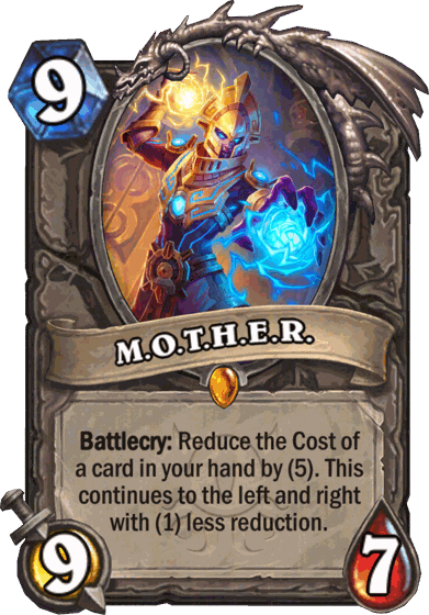 M.O.T.H.E.R., carte légendaire de Hearthstone révélée à la BlizzCon 2026