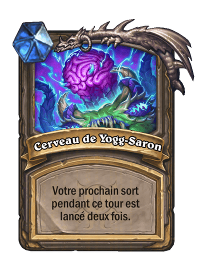 Cerveau de Yogg-Saron (Brain of Yogg-Saron), Neutre - Hearthstone