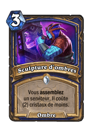 Sculpture d’ombres (Shadow Sculpt), Chaman - Hearthstone
