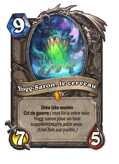 Yogg-Saron, le cerveau (Mastermind Yogg-Saron), Neutre - Hearthstone