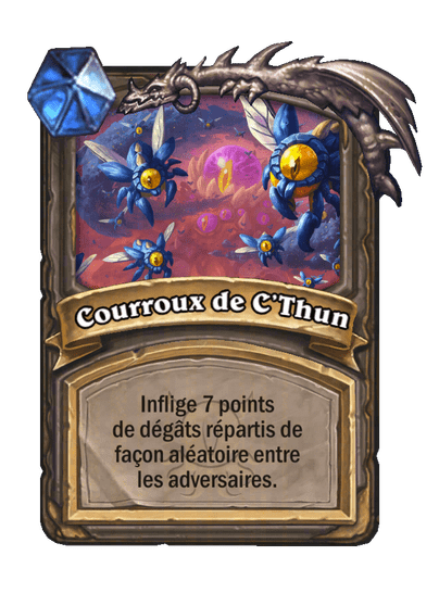 Courroux de C’Thun (Wrath of C'Thun), Neutre - Hearthstone