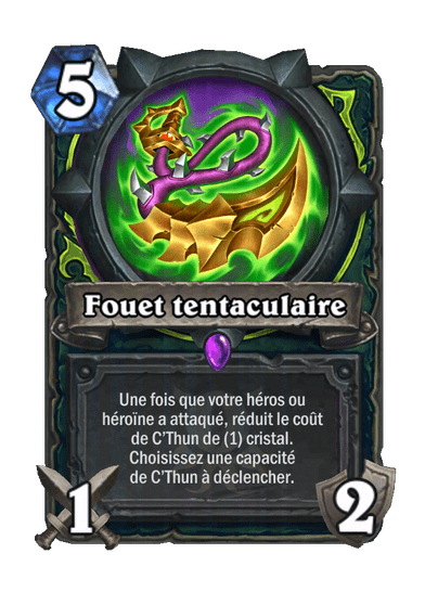Fouet tentaculaire (Tentacle Lash), Chasseur de démons - Hearthstone