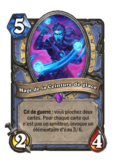 Mage de la Ceinture de glace (Icebelt Magi), Mage - Hearthstone