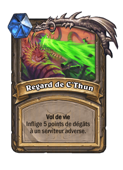 Regard de C’Thun (Glare of C'Thun), Neutre - Hearthstone