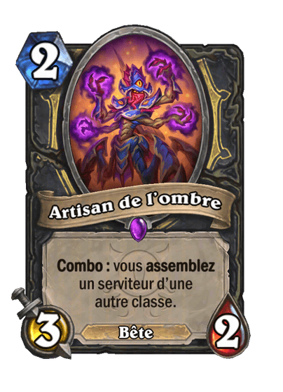 Artisan de l'ombre (Shadowcrafter), Voleur - Hearthstone