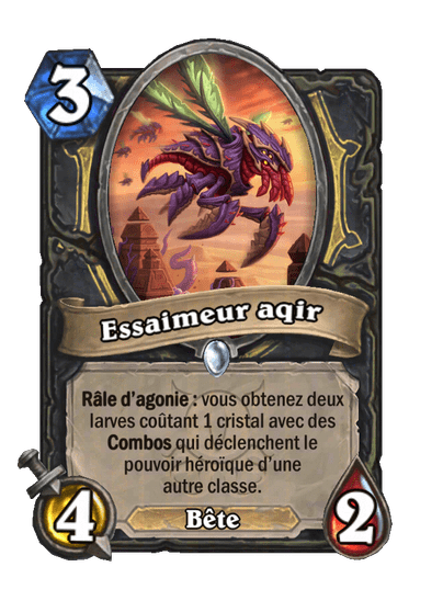 Essaimeur aqir (Aqir Swarmer), Voleur - Hearthstone