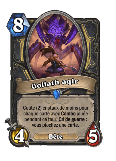 Goliath aqir (Aqir Goliath), Voleur - Hearthstone