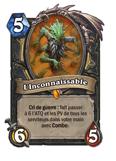 L'Inconnaissable (The Unknowable One), Voleur - Hearthstone