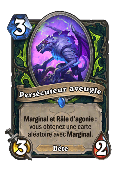 Persécuteur aveugle (Blind Harrower), Chasseur de démons - Hearthstone