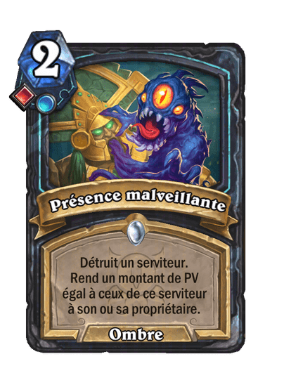 Présence malveillante (Malicious Presence), Chevalier de la mort - Hearthstone