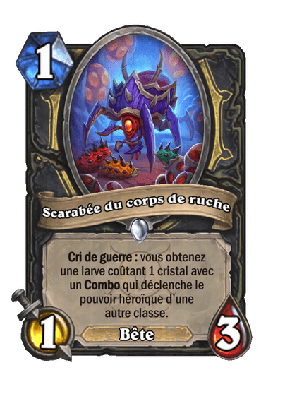 Scarabée du corps de ruche (Broodchamber Tunneler), Voleur - Hearthstone
