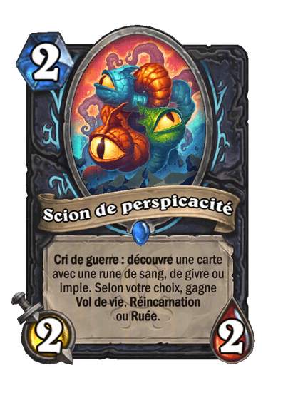 Scion de perspicacité (Scion of Insight), Chevalier de la mort - Hearthstone