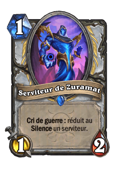 Serviteur de Zuramat (Servant of Zuramat), Prêtre - Hearthstone