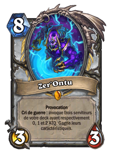 Zer'Ontu (Zer'Ontu), Prêtre - Hearthstone