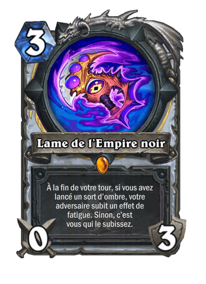Lame de l'Empire noir (Blade of The Black Empire), Prêtre - Hearthstone