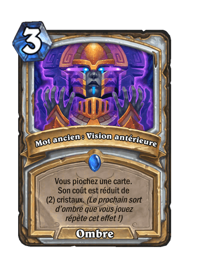 Mot ancien : Vision antérieure (Elder Word: Foresight), Prêtre - Hearthstone