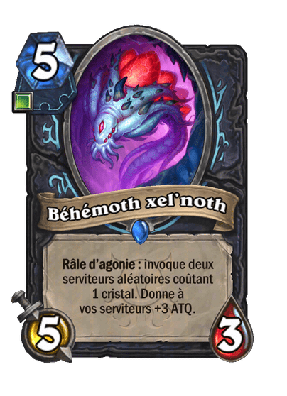 Béhémoth xel'noth (Xel'noth Behemoth), Chevalier de la mort - Hearthstone