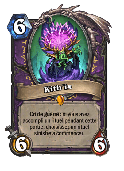 Kith'ix (Kith'ix), Démoniste - Hearthstone