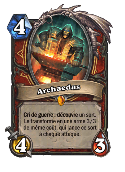 Archaedas (Archaedas), Guerrier - Hearthstone