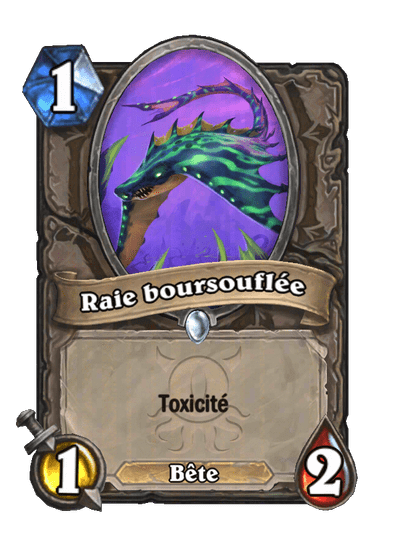 Raie boursouflée (Bloatray), Neutre - Hearthstone