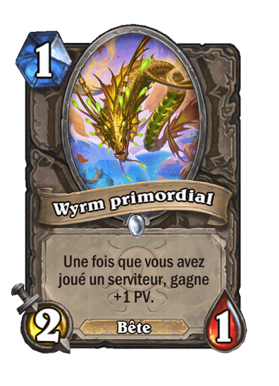 Wyrm primordial (Primordial Wyrm), Neutre - Hearthstone