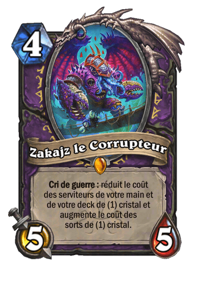 Zakajz le Corrupteur (Zakajz the Corruptor), Démoniste - Hearthstone