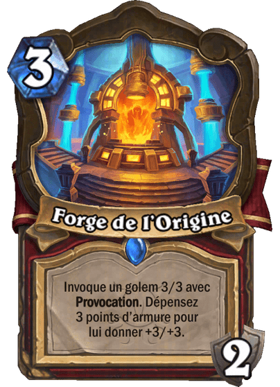 Forge de l'Origine (Forge of Origination), Guerrier - Hearthstone