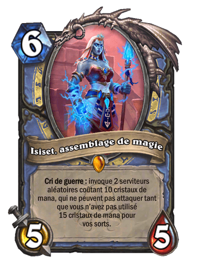 Isiset, assemblage de magie (Isiset), Mage - Hearthstone