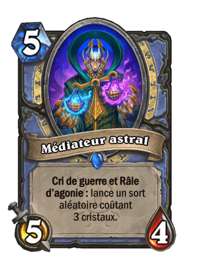 Médiateur astral (Astral Mediator), Mage - Hearthstone