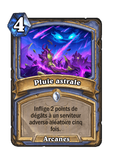 Pluie astrale (Astral Rain), Mage - Hearthstone