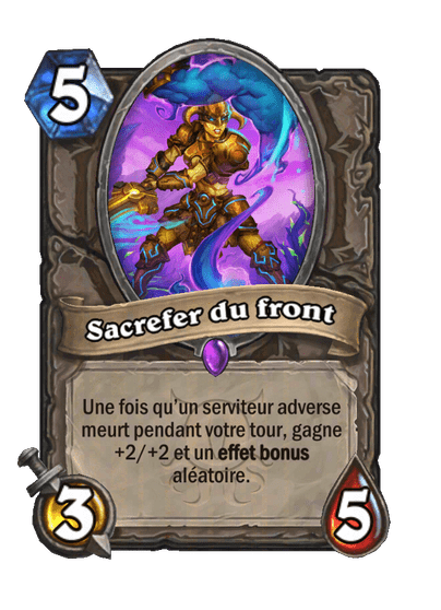 Sacrefer du front (Frontline Ironborn), Neutre - Hearthstone