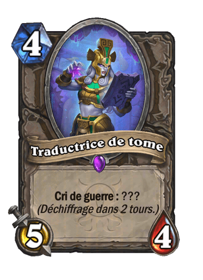 Traductrice de tome (Tome Translator), Neutre - Hearthstone