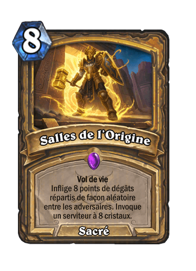 Salles de l'Origine (Halls of Origination), Paladin - Hearthstone