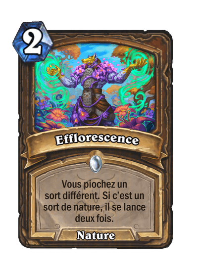 Efflorescence (Efflorescence), Druide - Hearthstone