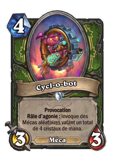 Cycl-o-bot (Mechacycle), Chasseur - Hearthstone