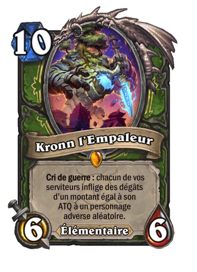 Kronn l'Empaleur (Kronn the Impaler), Chasseur - Hearthstone