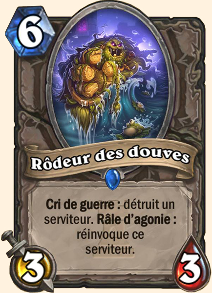 Moat Lurker carte Hearhstone