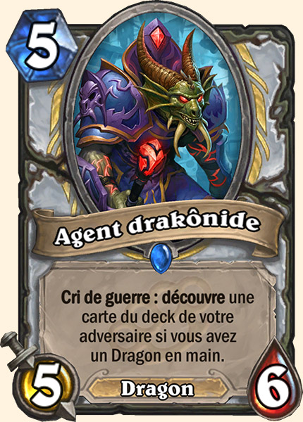 Agent drakonide carte Hearhstone